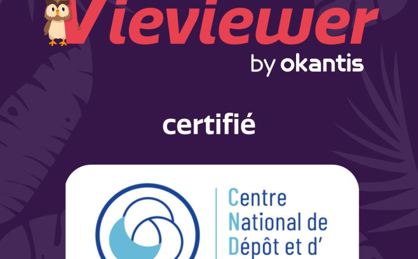 Logo Vieviewer et CNDA